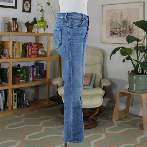 Mother The Pixie Insider Ankle Jeans High Rise Button Fly Size 26 - Picture 2 of 9